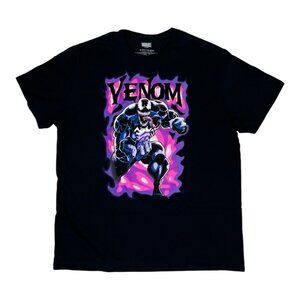 Vintage Marvel Venom T-Shirt Size 2XL Retro Comic Graphic Tee